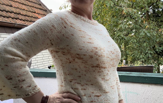 Strickpaket First Impression Blouse - Plain Version - Narvamante ArtStudio