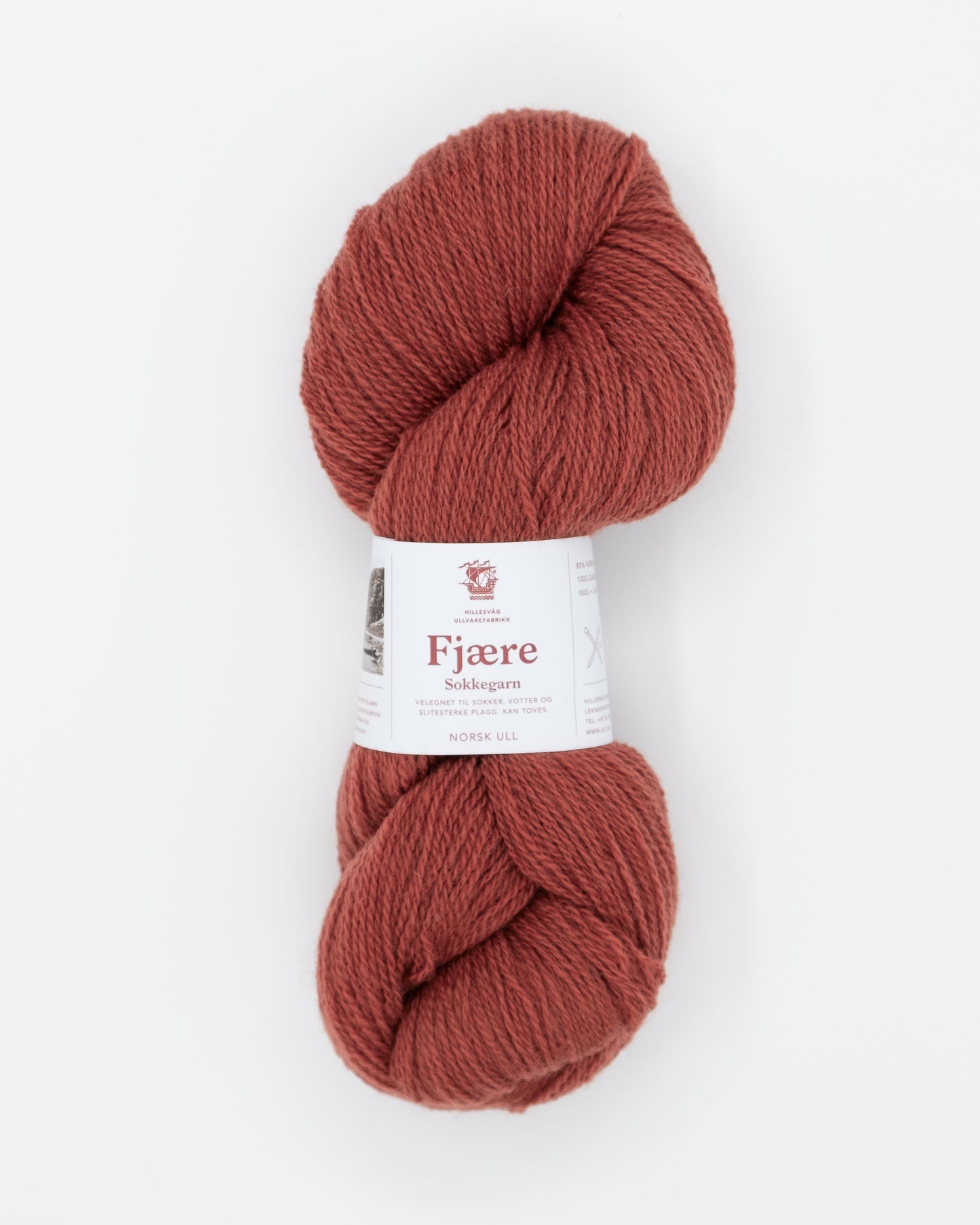 Fjære Sockengarn - Hillesvåg Ullvarefabrikk