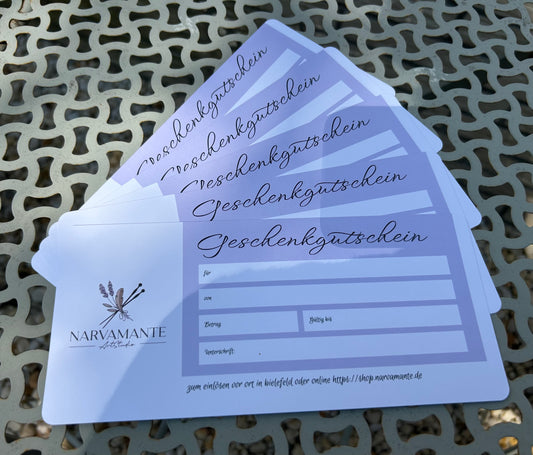 Geschenkgutschein ArtStudio (Karte)