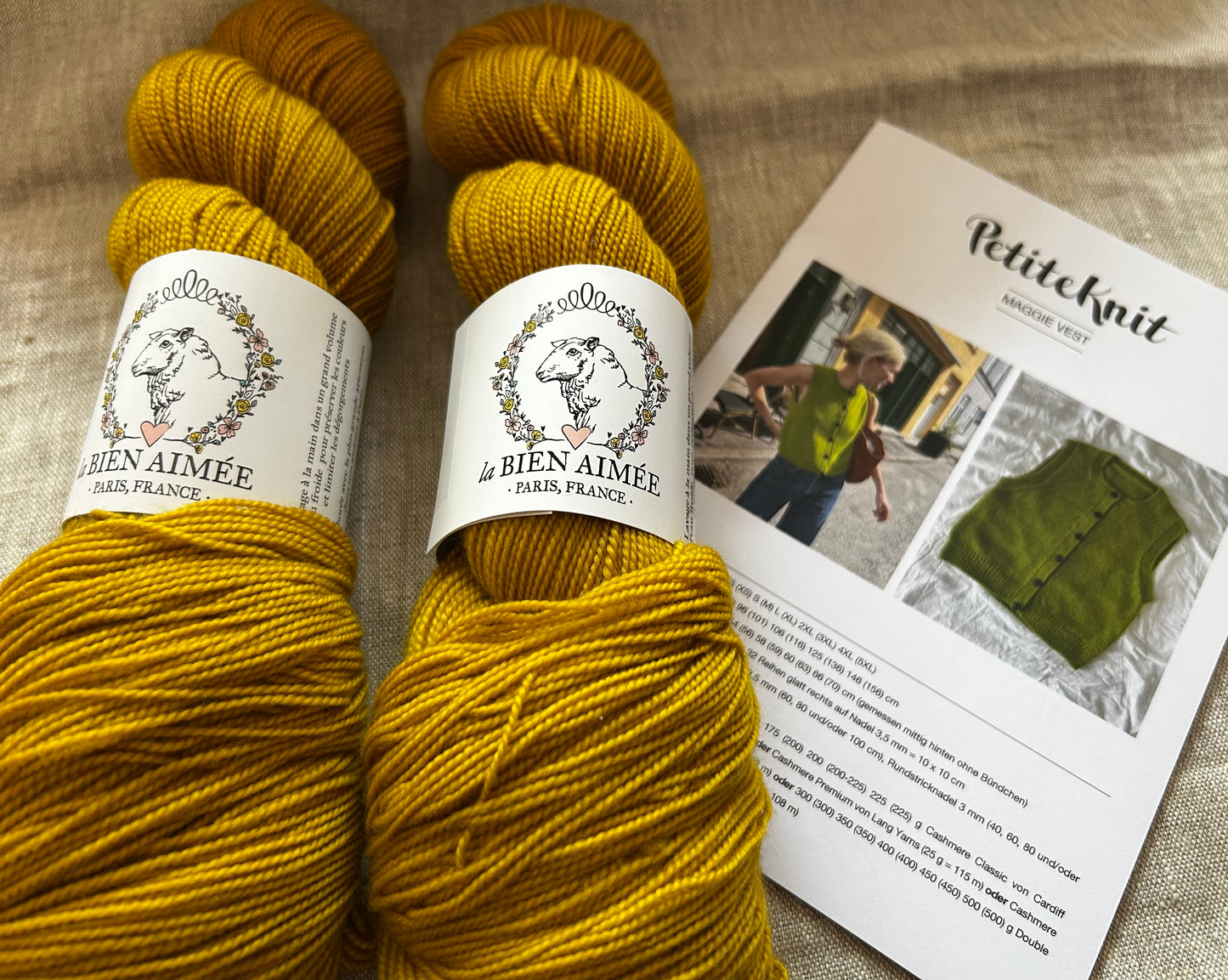 Strickpaket Maggie Vest - PetiteKnit - La Bien Aimée