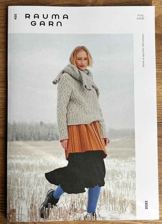 Strickheft 425 Fivel Damenmodelle (Englisch) - Rauma Garn