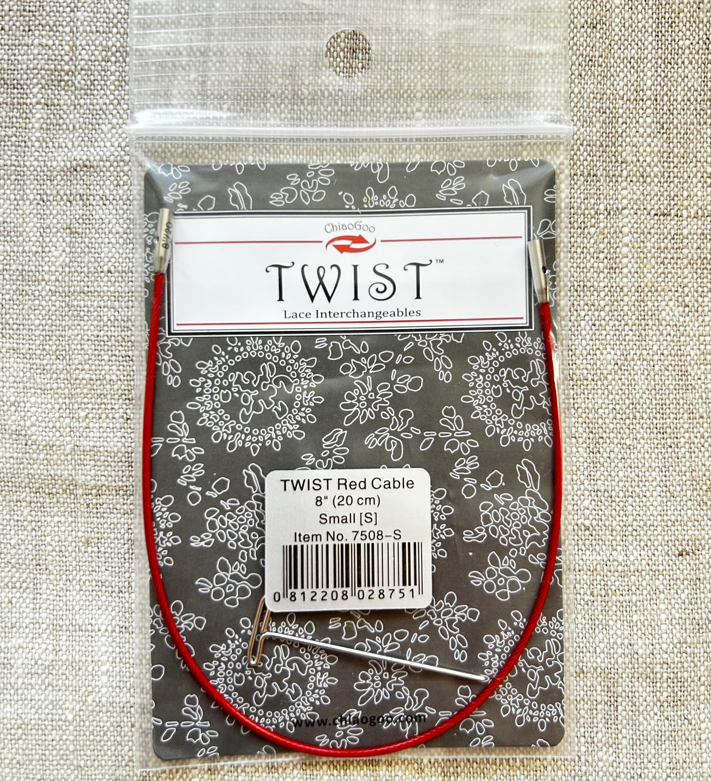 Seil TWIST Red Cable Small - ChiaoGoo