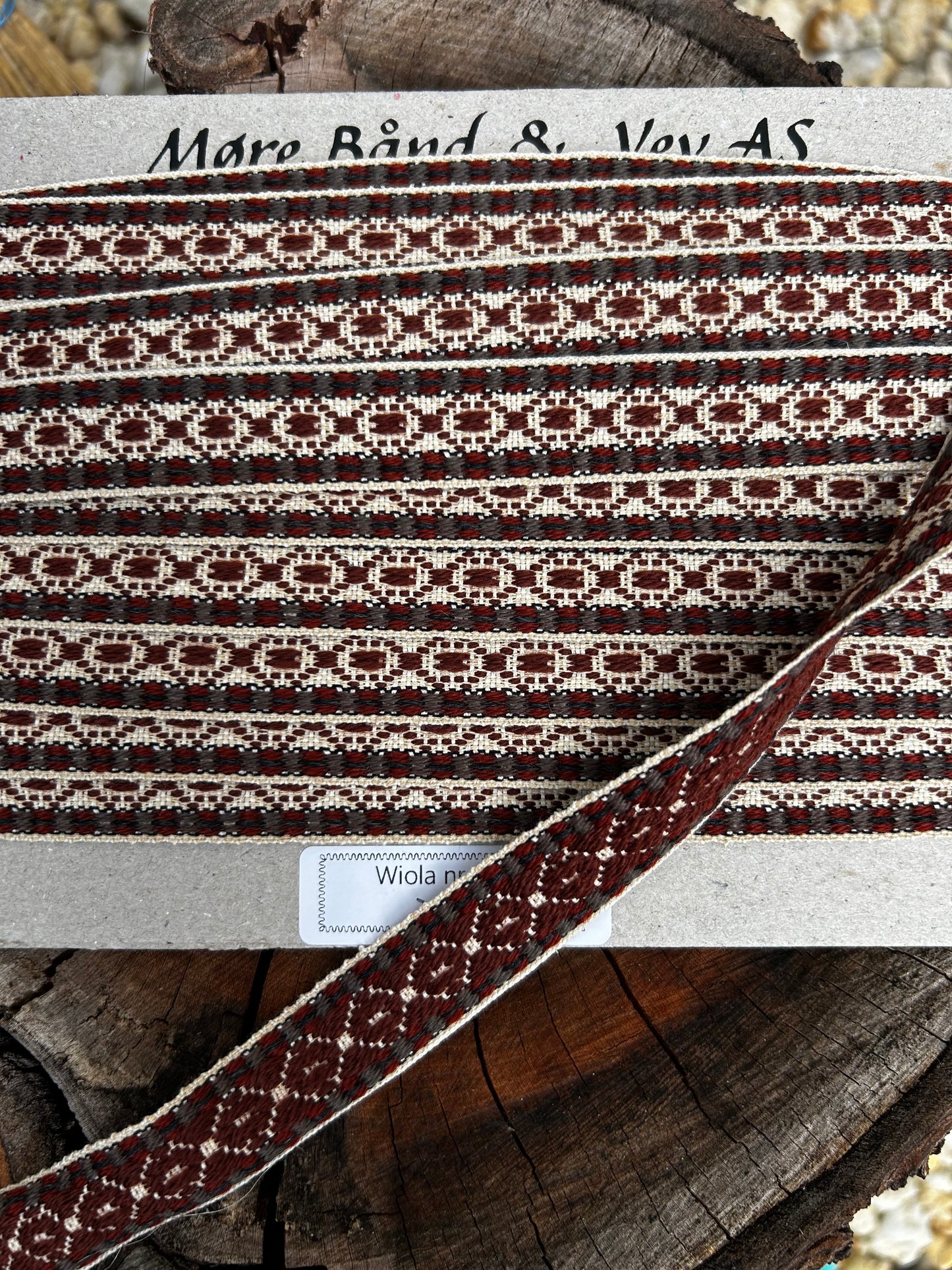 Wiolabånd - Webband für Colourwork-Cardigans