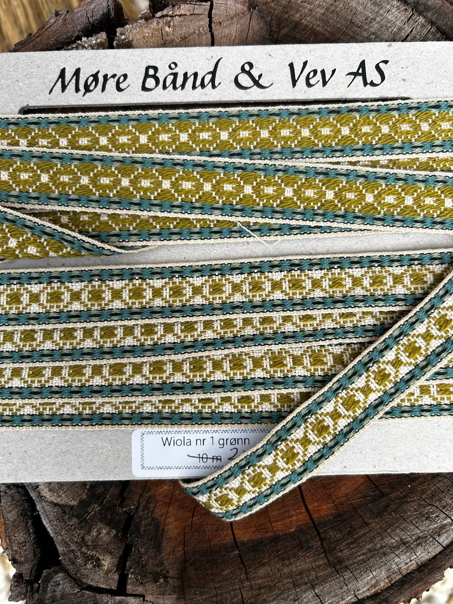 Wiolabånd - Webband für Colourwork-Cardigans