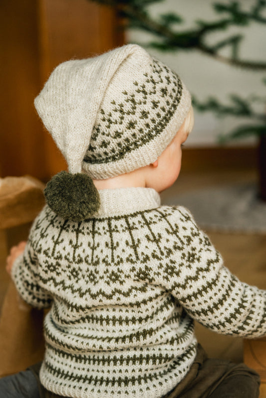 Kindermütze Jul No. 1 - Strickanleitung von Hillesvåg