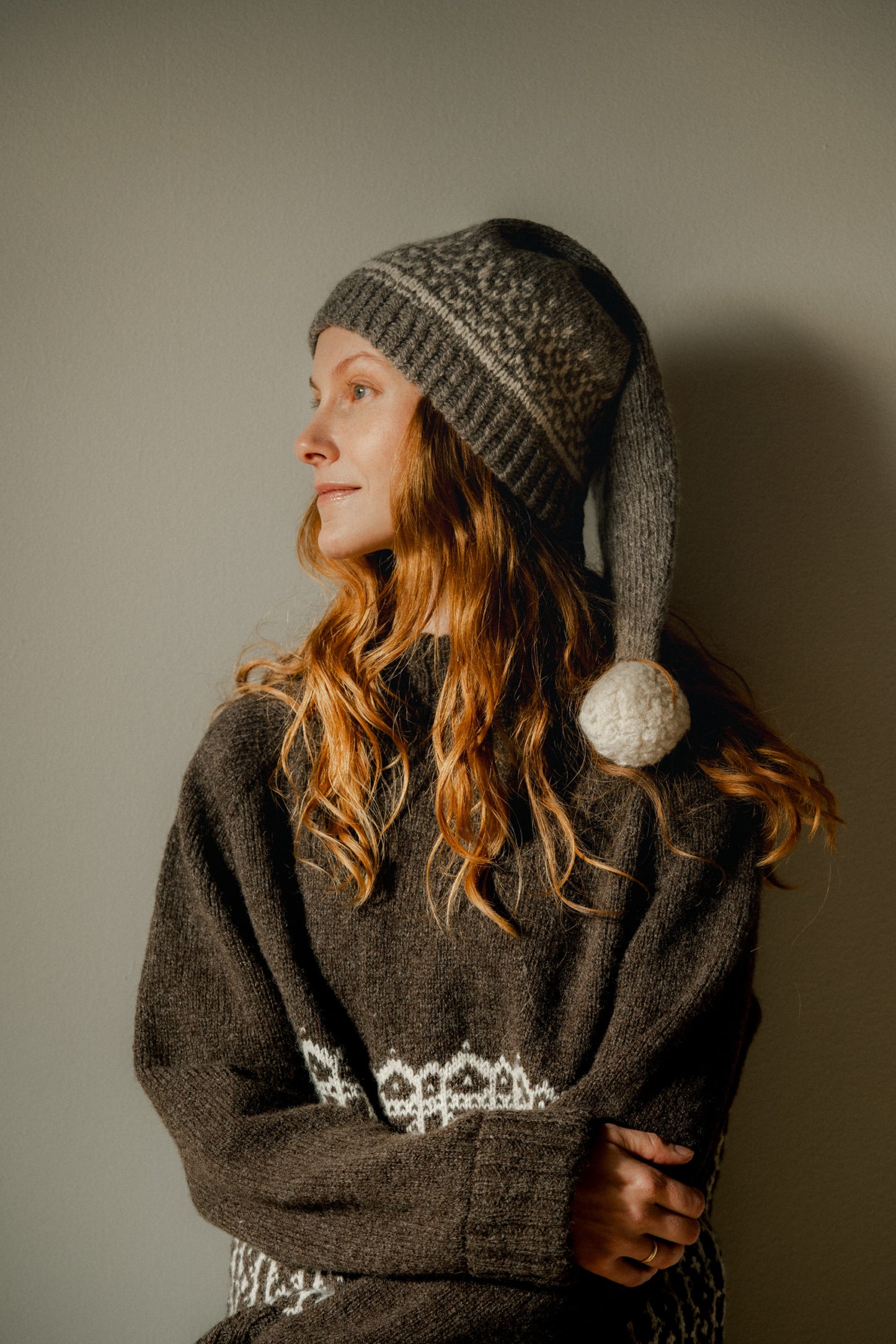 Zipfeflmütze Jul No. 2 (Englisch) - Strickanleitung von Hillesvåg