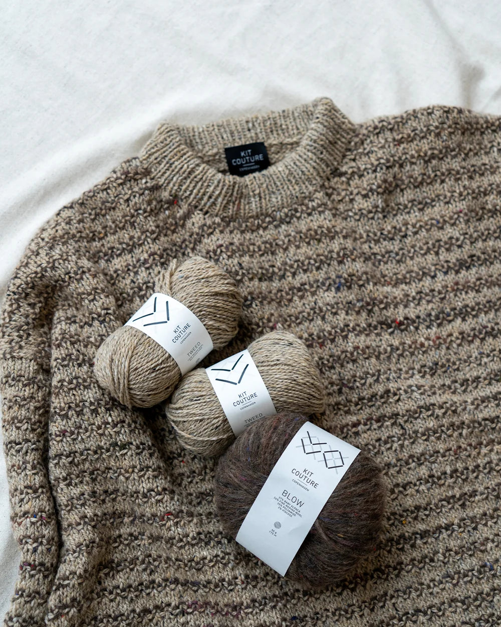 Livø Sweater (Englisch) - Strickanleitung von Kit Couture