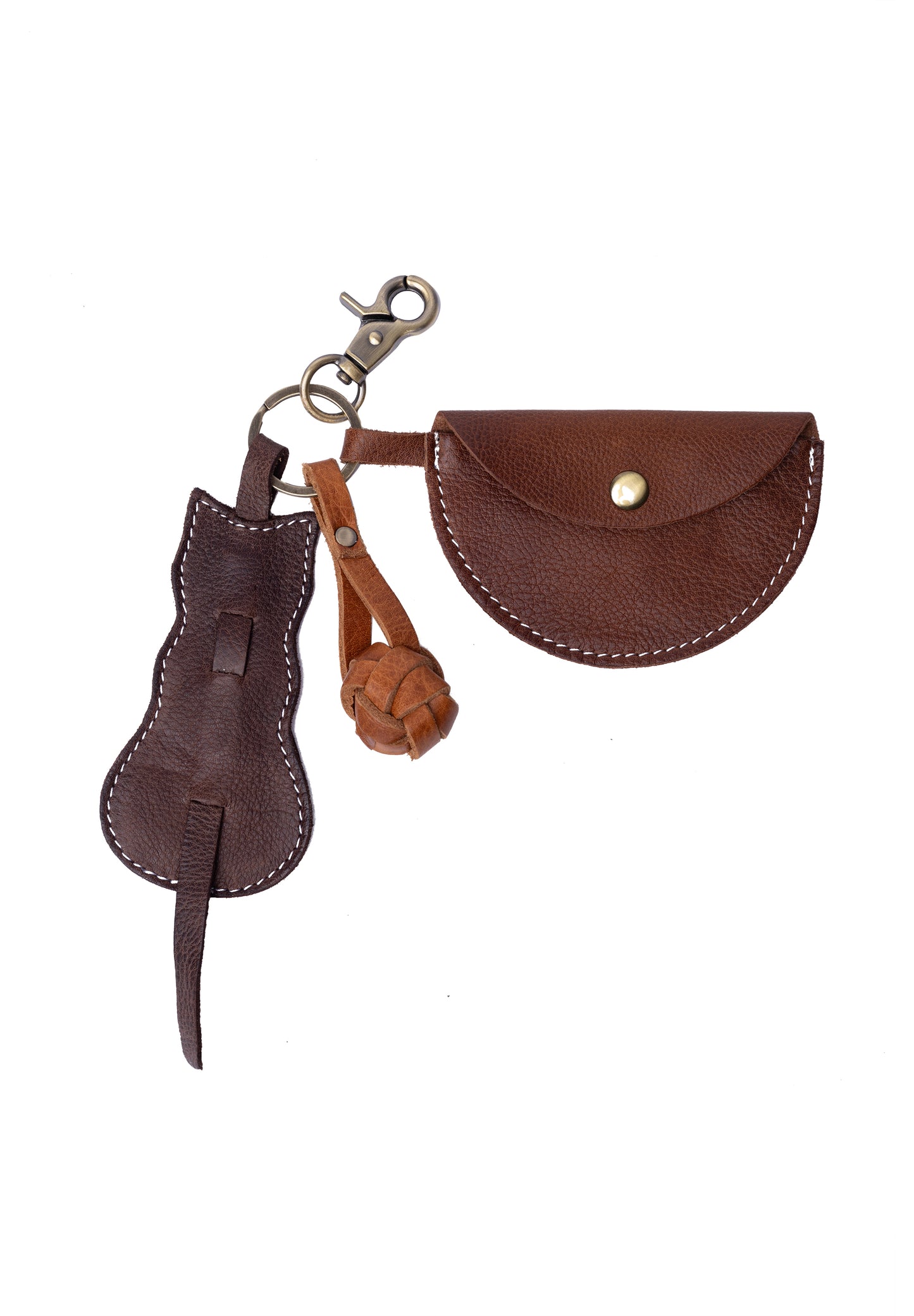 Schlüsselanhänger aus Leder - re:designed