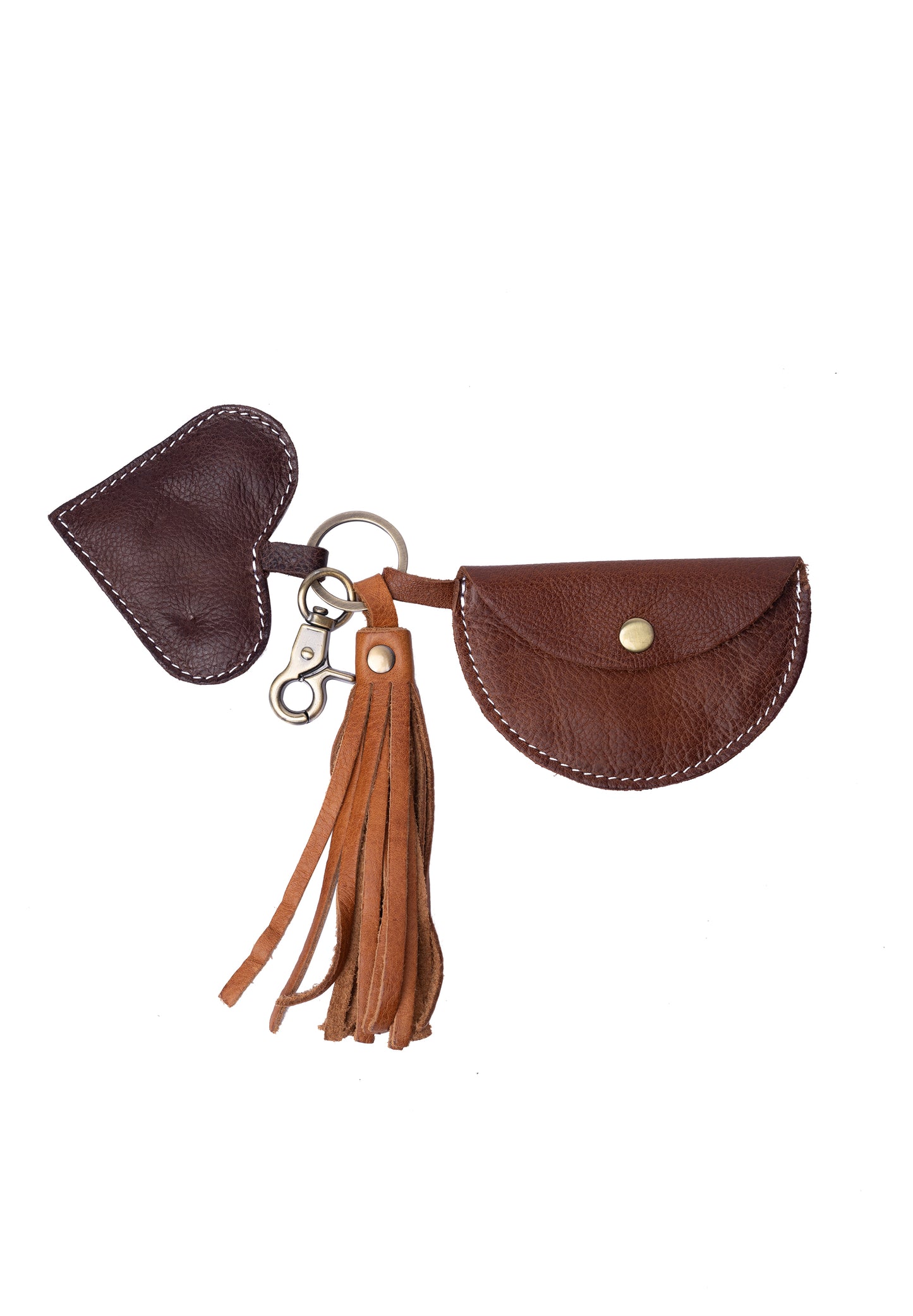 Schlüsselanhänger aus Leder - re:designed