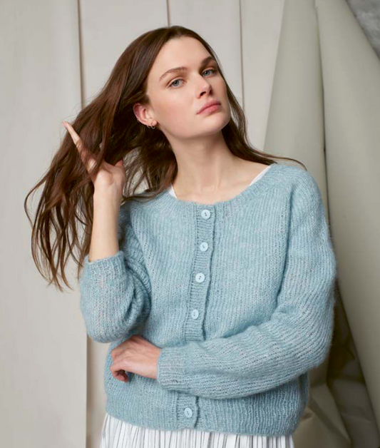 Ritas Cardigan - Strickanleitung von Rauma Garn