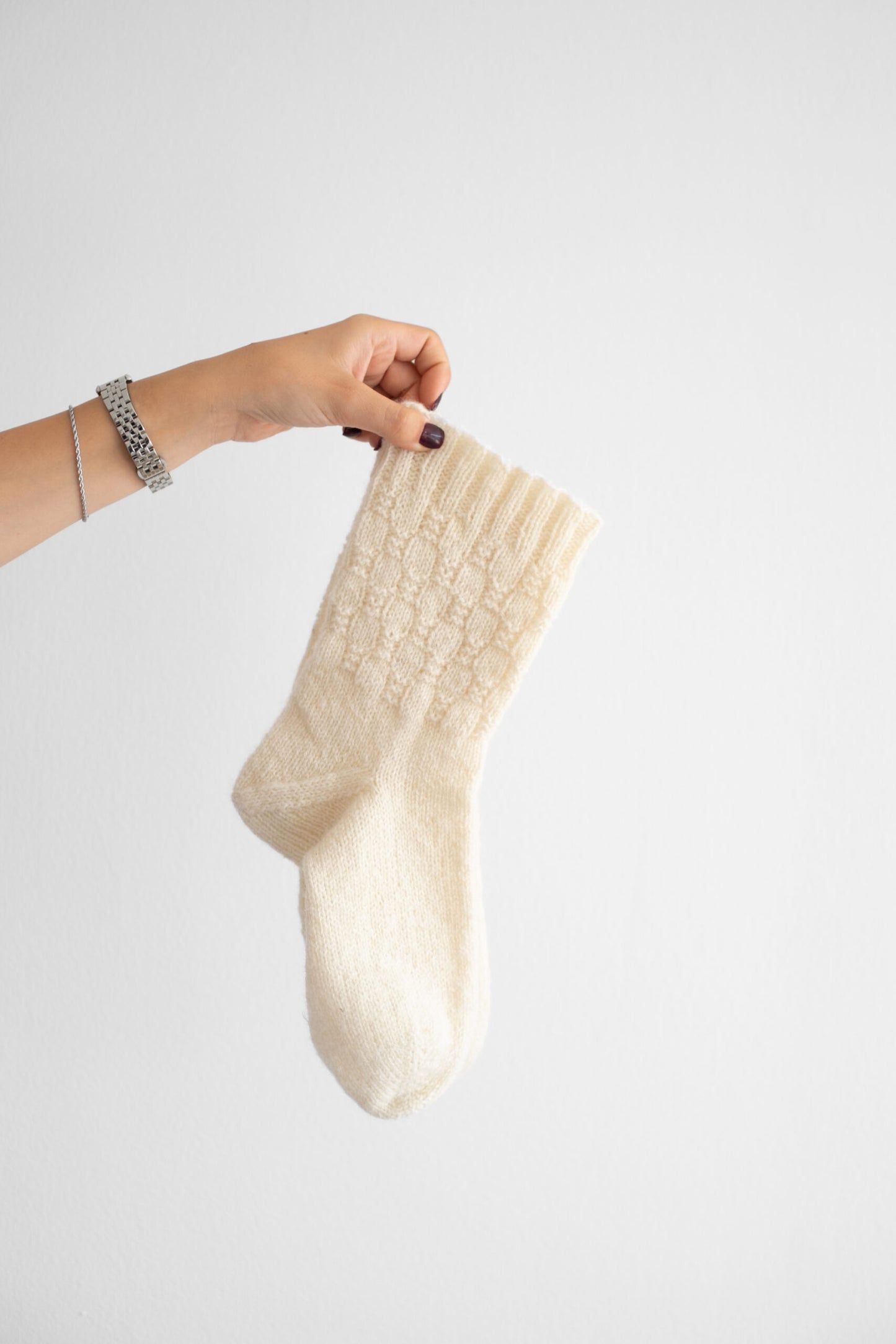 Strickpaket Ruta sokker - Hillesvåg