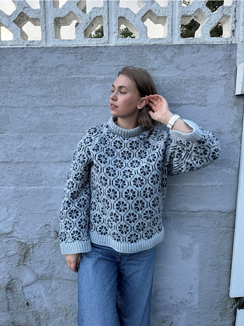 Lilly Sweater - Strickanleitung von Sjøllaget