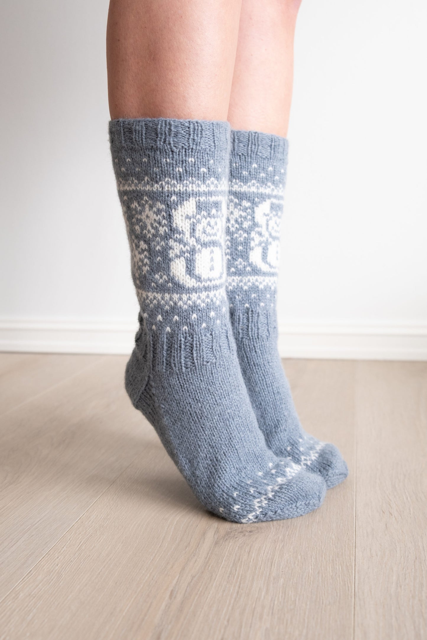 Strickpaket Snømannsokken Socken (ENGLISCH) - Hillesvåg