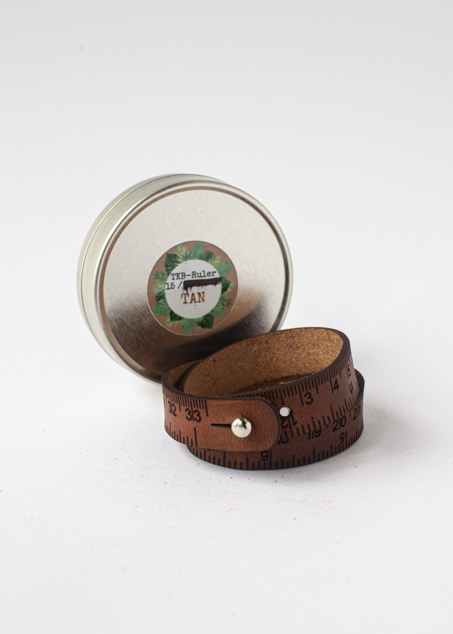 Leder-Lineal-Maßband - The Knitting Barber