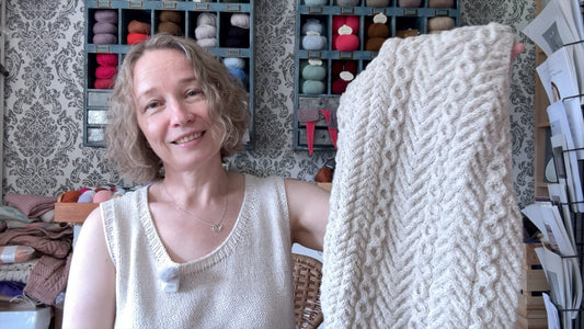 Strickpaket Ravendipity Shawlette - RavenstitchStudio