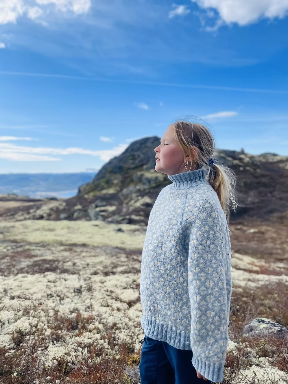 Vestavind Pullover (de/en) - Strickanleitung von Sjøllaget