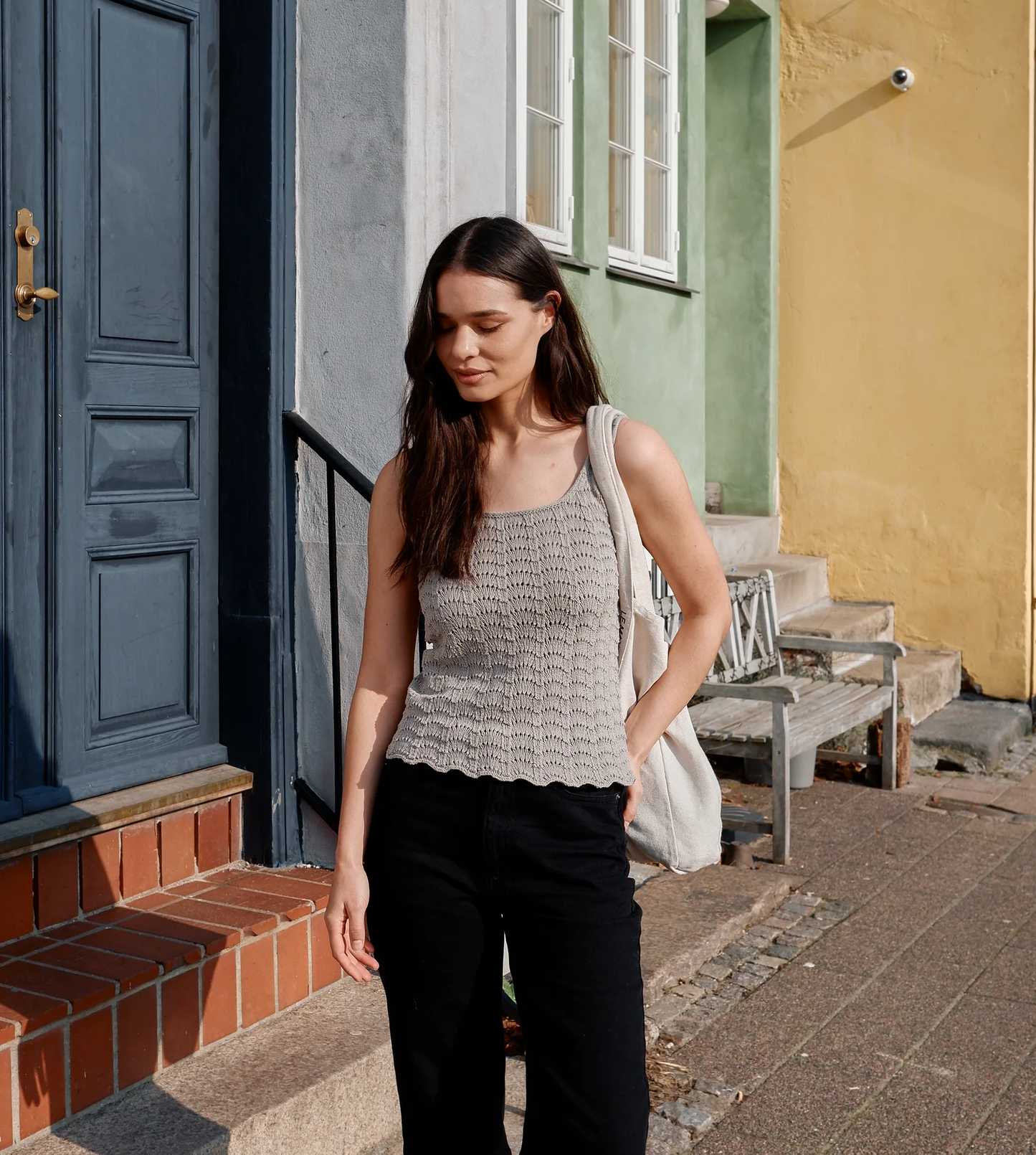 Strickpaket Barbroe Top - Knitting for Olive