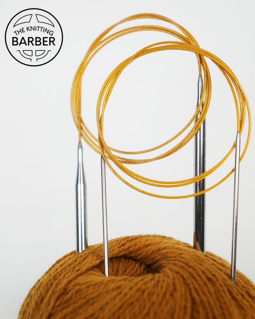 Gold Line Rundstricknadeln - The Knitting Barber