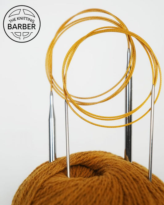 Gold Line Rundstricknadeln - The Knitting Barber
