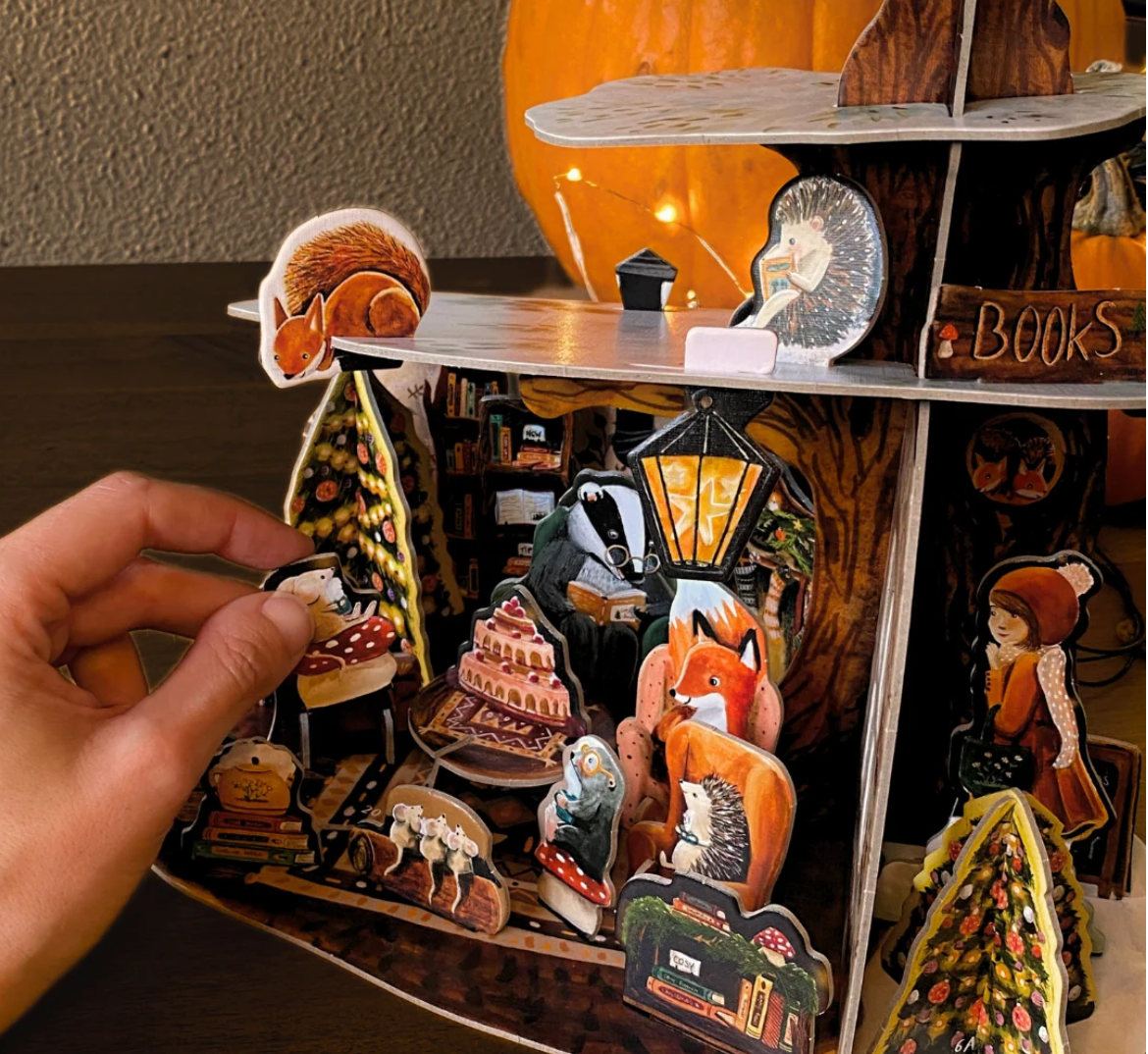 The Bookish Advent Calendar – 3D-Adventskalender von Esther Bennink