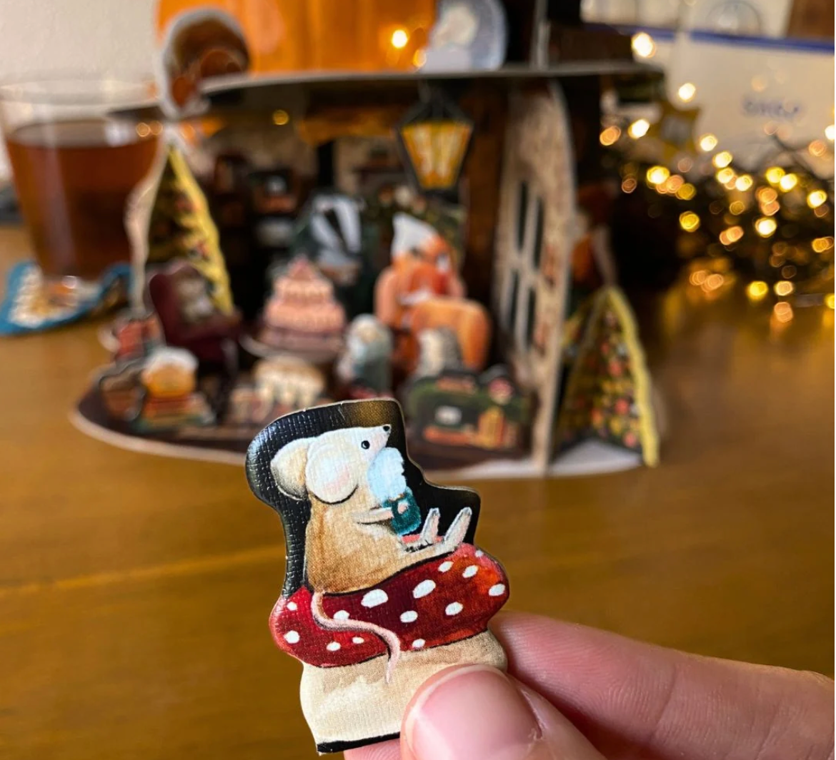 The Bookish Advent Calendar – 3D-Adventskalender von Esther Bennink