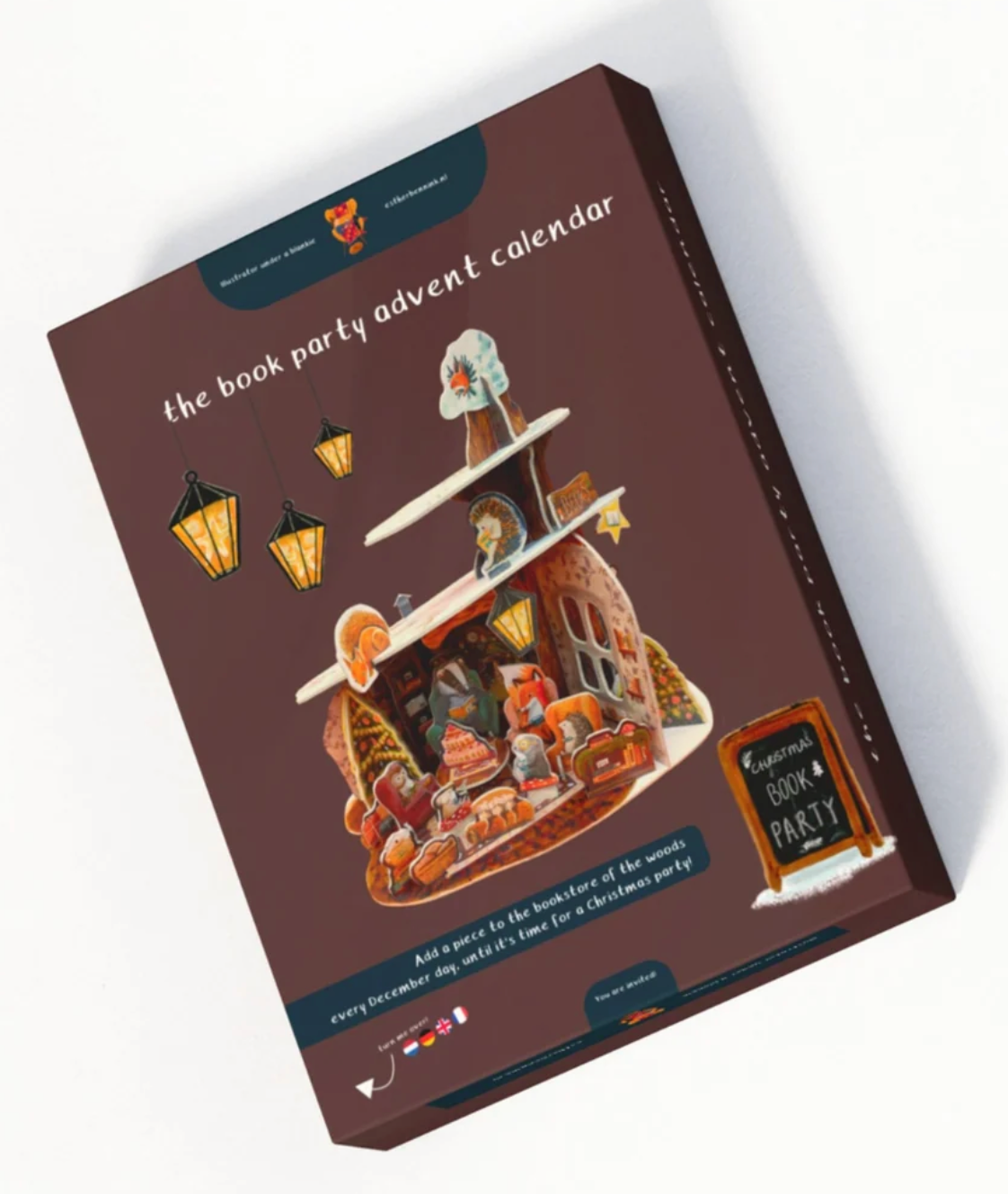 The Bookish Advent Calendar – 3D-Adventskalender von Esther Bennink