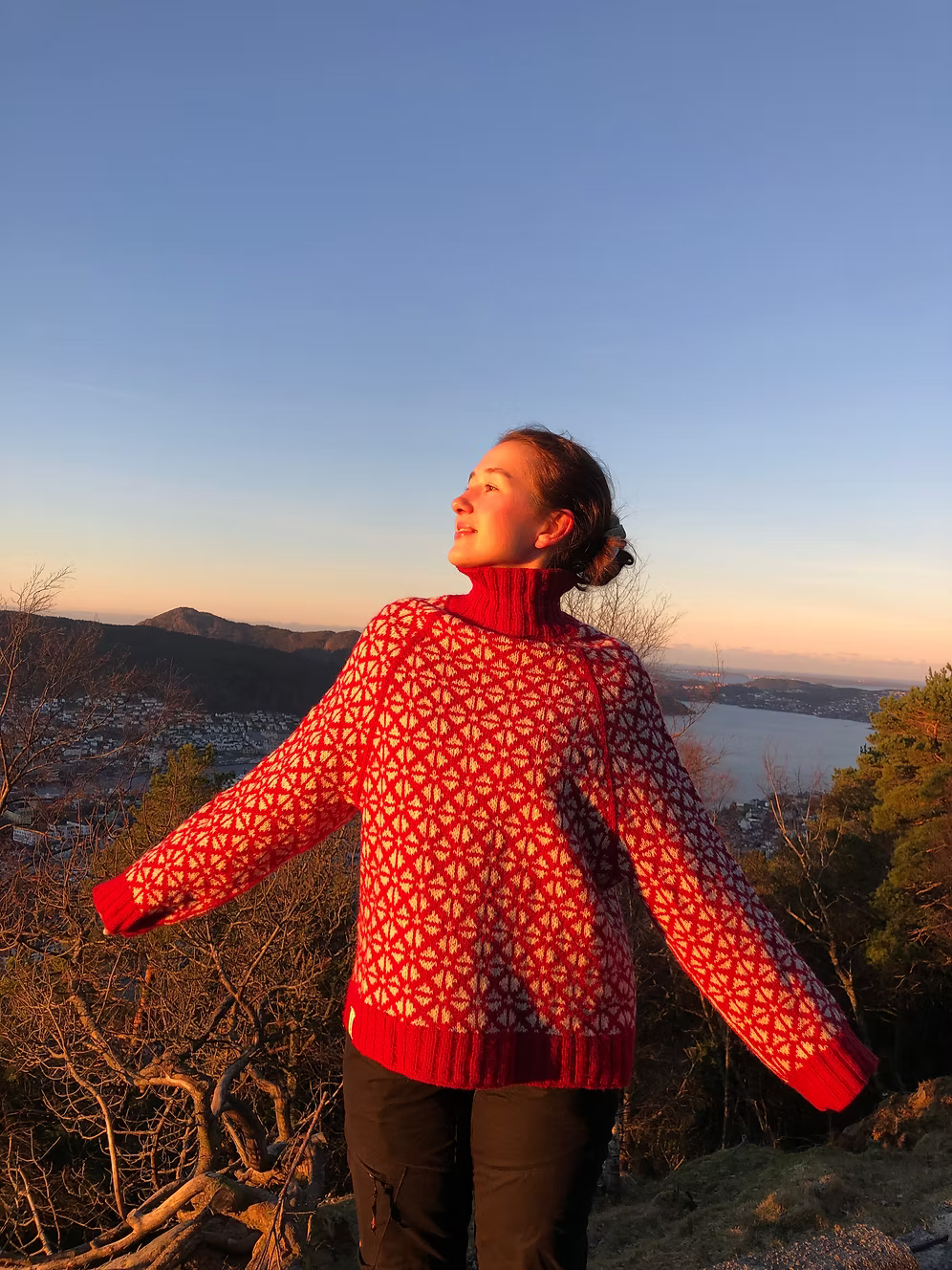 Vestavind Pullover (de/en) - Strickanleitung von Sjøllaget