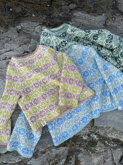 Light Lilly Sweater (de/en) - Strickanleitung von Sjøllaget
