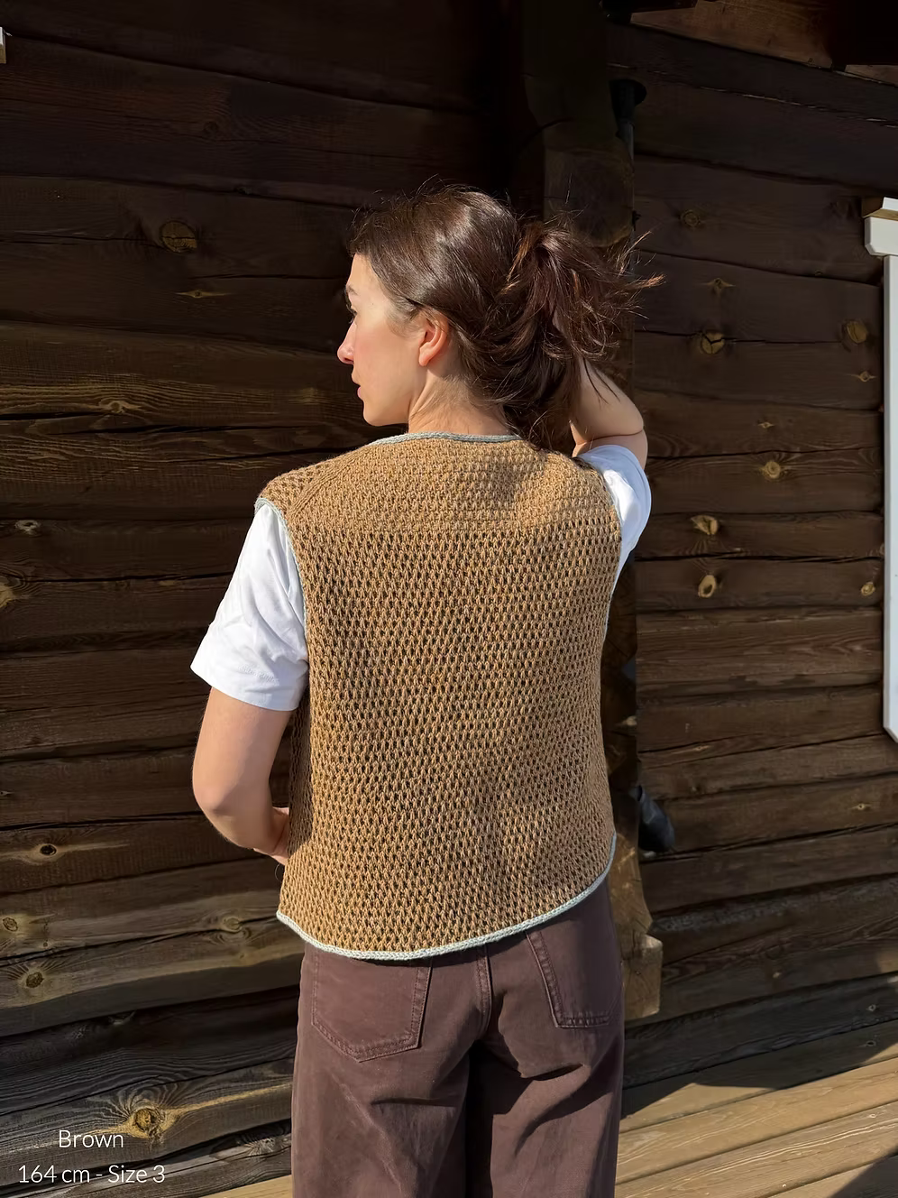 Ulla Vest (de/en) - Strickanleitung von Sjøllaget
