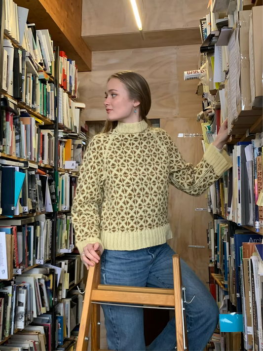 Vestavind Pullover (de/en) - Strickanleitung von Sjøllaget