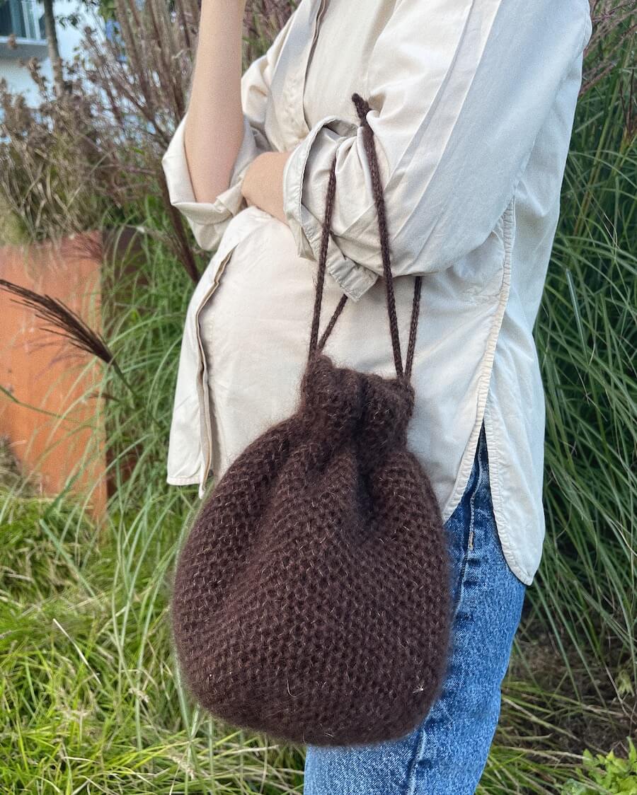 Tasche Honey Bucket Bag  - Strickanleitung von PetiteKnit