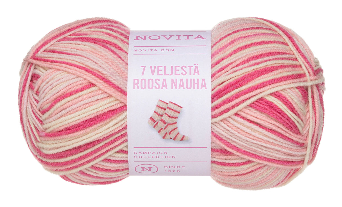 Novita 7 Veljestä Roosa Nauha – Limited Edition
