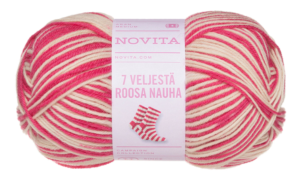 Novita 7 Veljestä Roosa Nauha – Limited Edition
