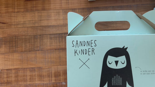 Stricklern-Set für Kinder - Sandnes & Rauma