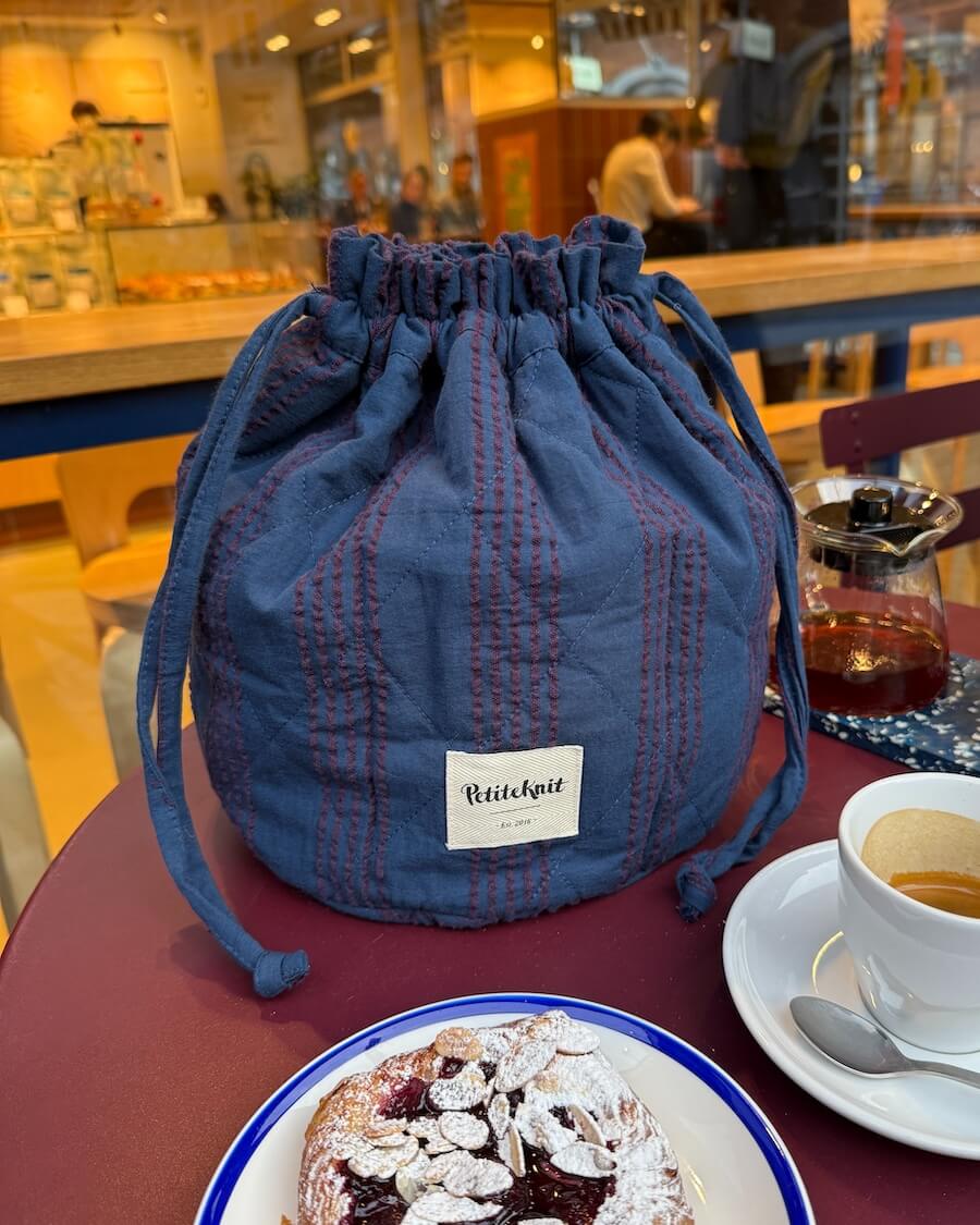 Strickprojekttasche Night Shadow - PetiteKnit