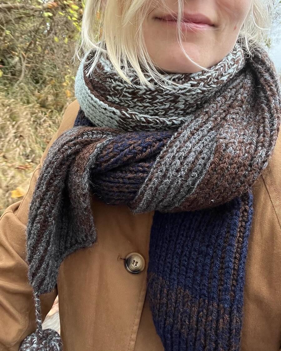 Structure Scarf - Strickanleitung von PetiteKnit