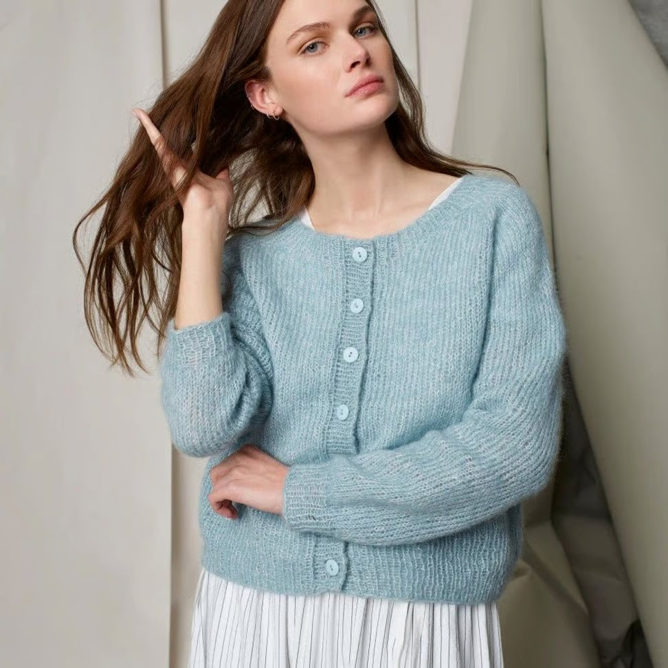 Strickheft 298/2019 Alpakka Lin Damenmodelle (Englisch) - Rauma Garn