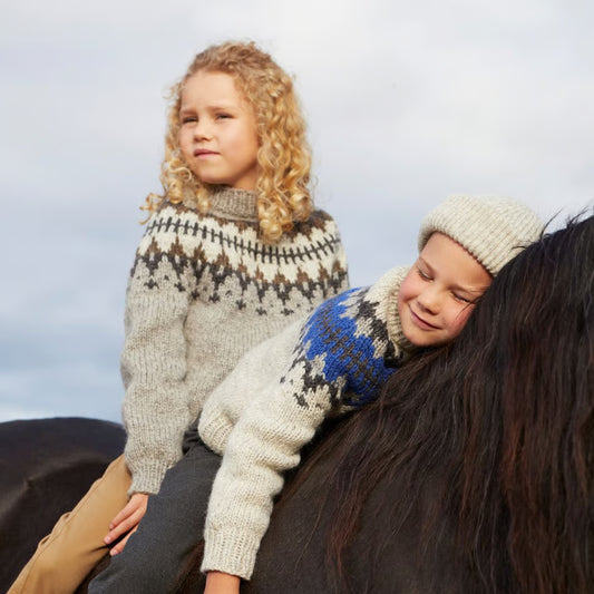 Vardegenser für Kinder - Strickanleitung von Rauma Garn