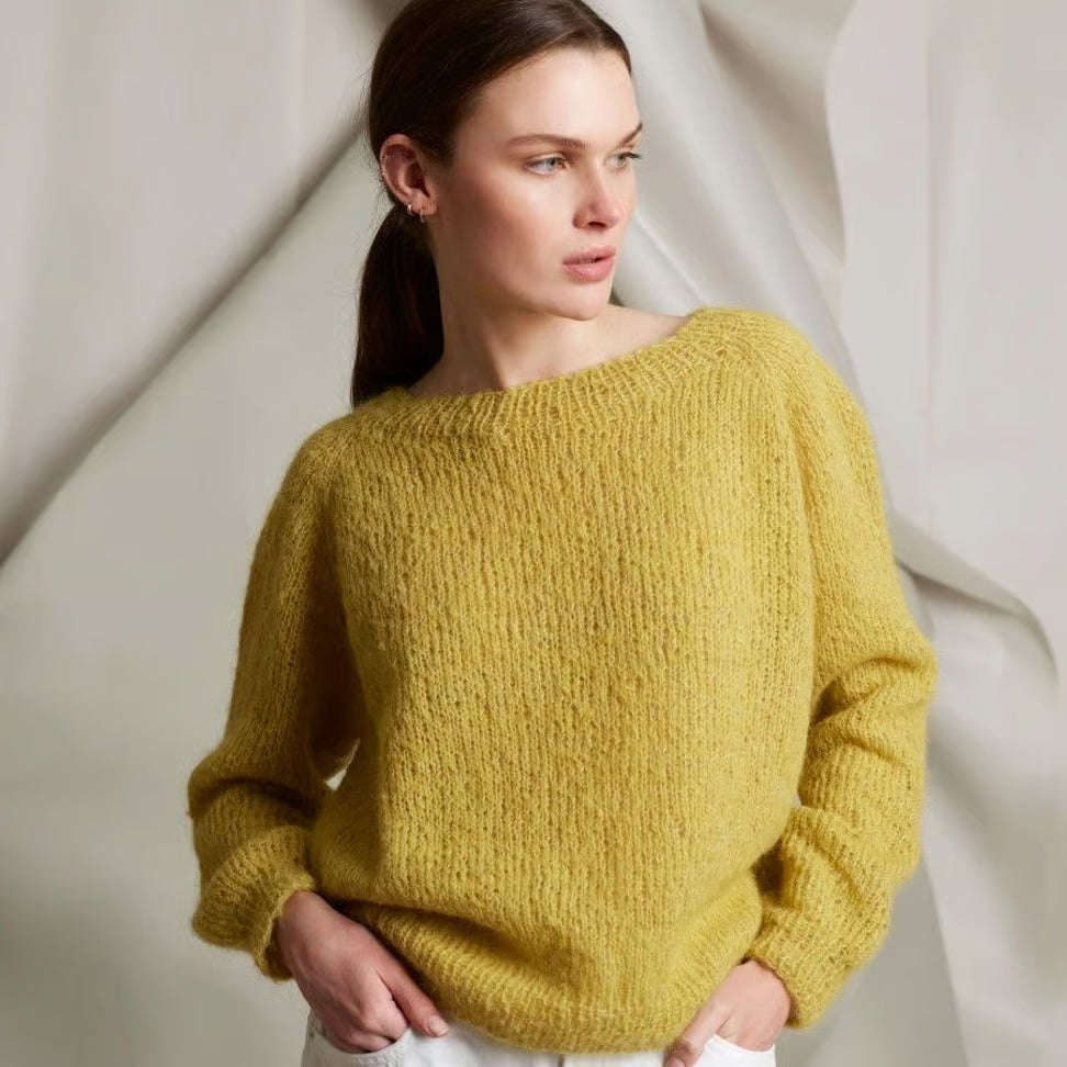 Strickheft 298/2019 Alpakka Lin Damenmodelle (Englisch) - Rauma Garn