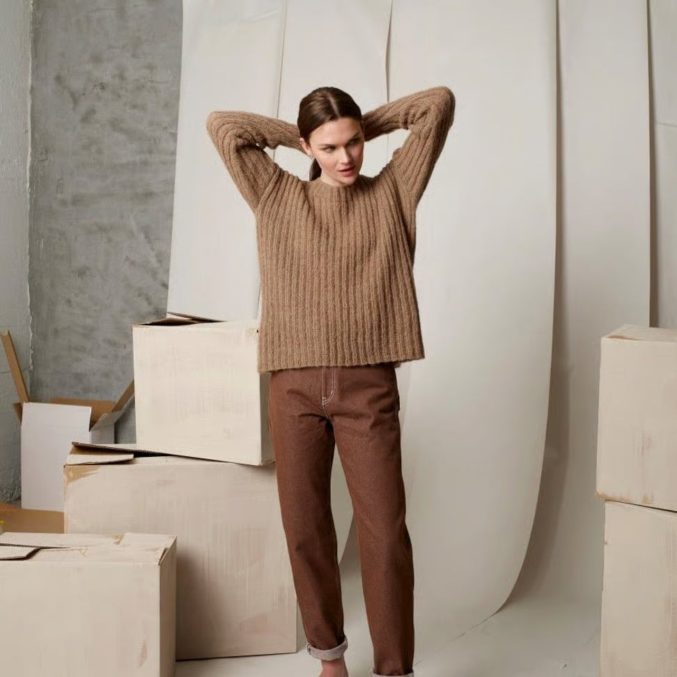 Strickheft 298/2019 Alpakka Lin Damenmodelle (Englisch) - Rauma Garn