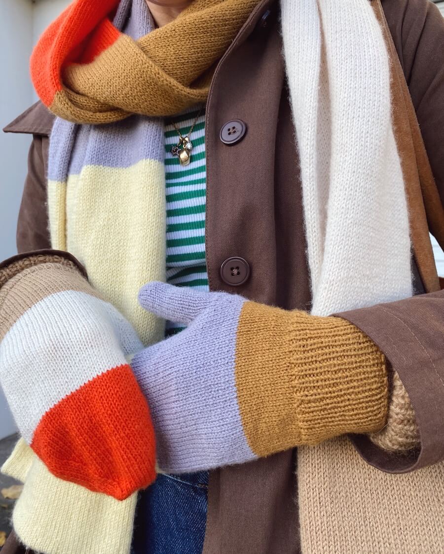 Nordsee Fäustlinge  - Strickanleitung von PetiteKnit