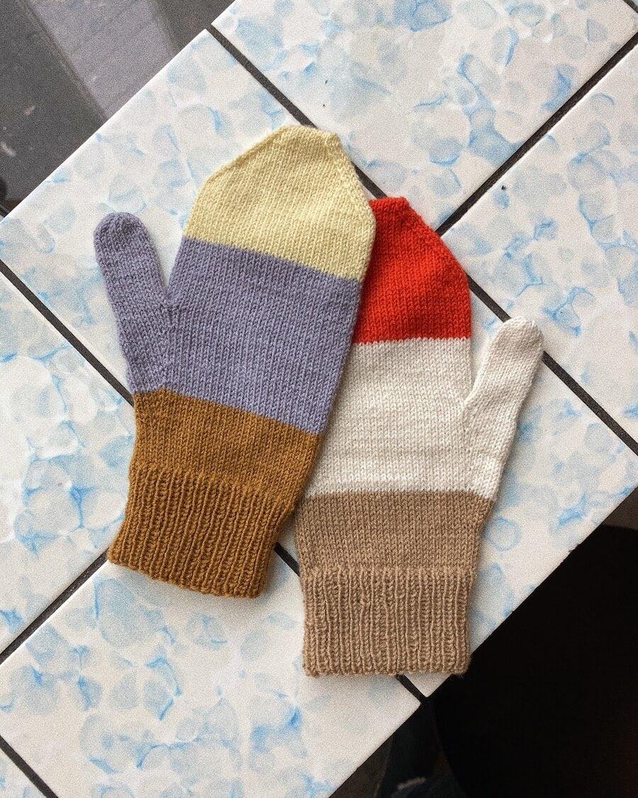 Nordsee Fäustlinge  - Strickanleitung von PetiteKnit