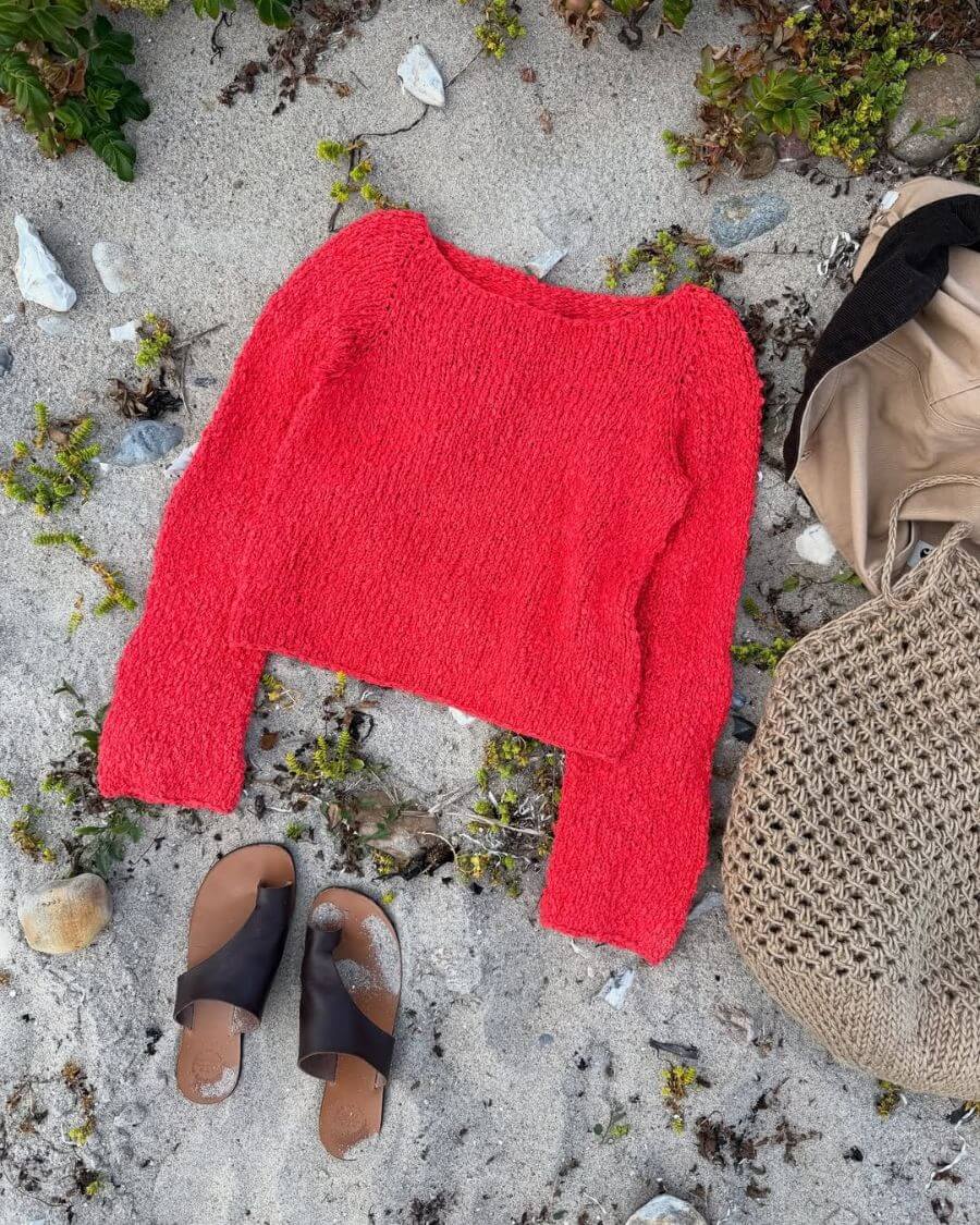 Wave Tee - Strickanleitung von PetiteKnit