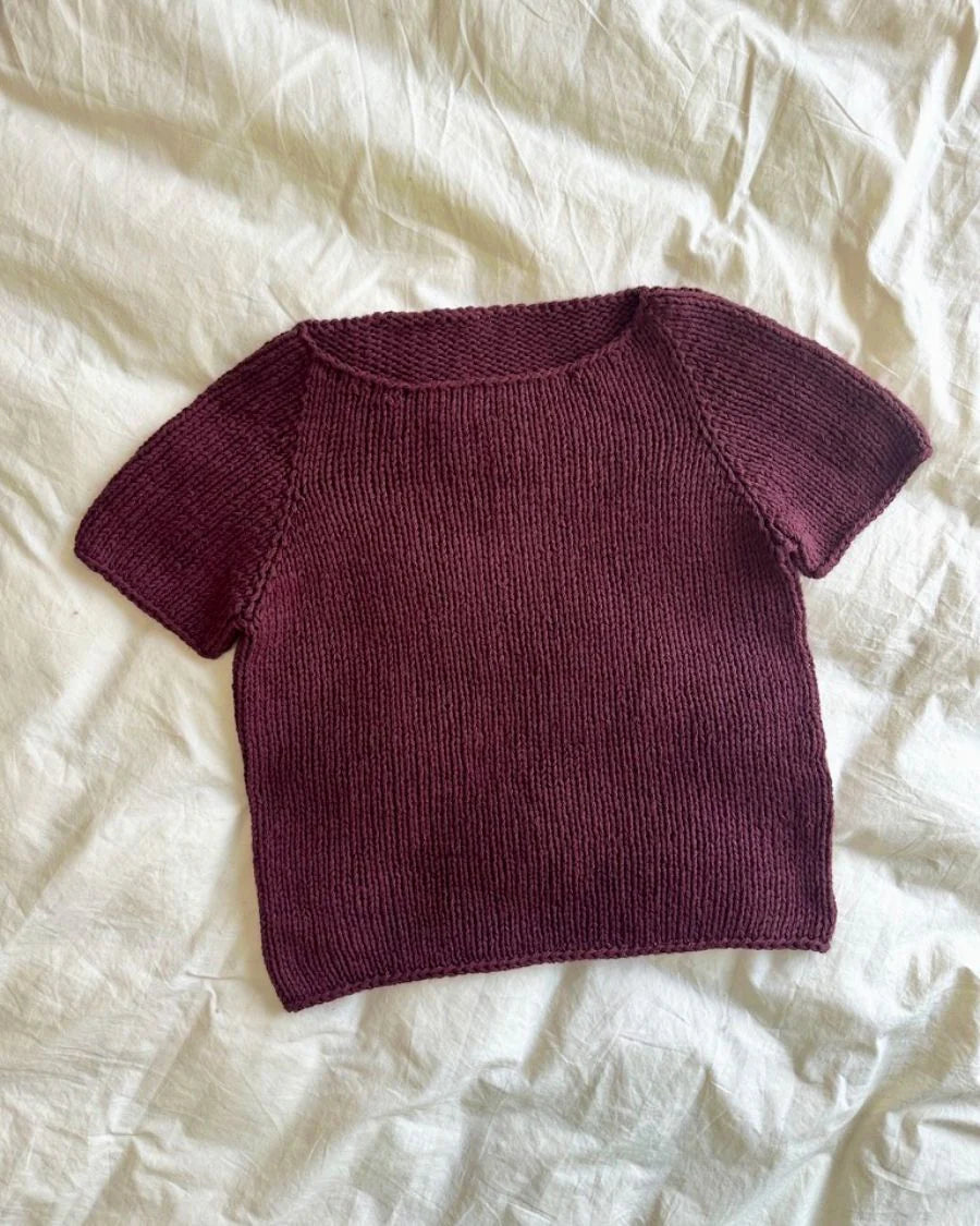 Wave Tee - Strickanleitung von PetiteKnit