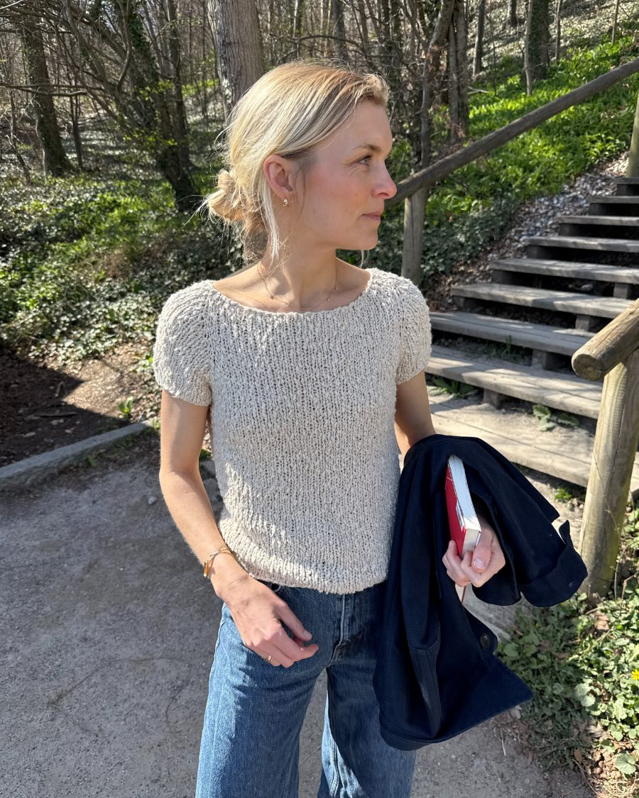 Wave Tee - Strickanleitung von PetiteKnit